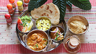 本格インドカレーの完成写真