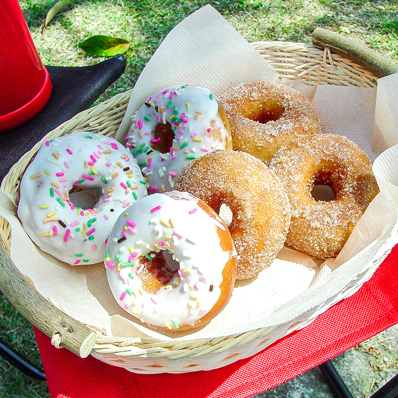 ふわふわパンドーナツ（レシピ） | ホットケーキミックス・絹豆腐