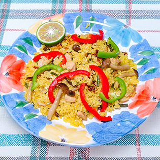 �I�����W���̃p�G���A�̍���