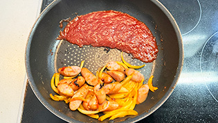 �E�C���i�[�����Čy���u�߂Ă���