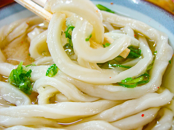 究極のだしに至福の麺が絡む!
