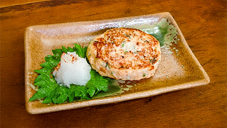 �H�~�̂Ȃ��ĂɐH�ׂ����{�n���o�[�O